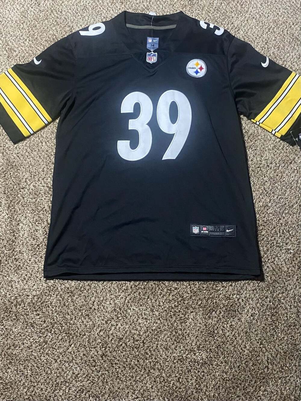 Minkah Fitzpatrick Pittsburgh Steelers Nike NFL Game Jersey #39